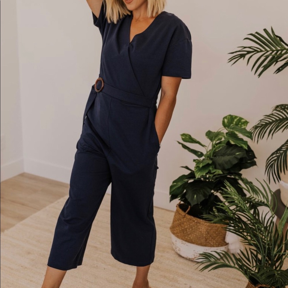 NWT ROOLEE Jumpsuit/Romper, Navy, Medium